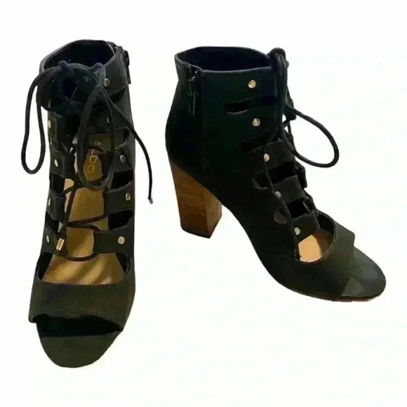 Aldo Shoes - Aldo Woman Black Bootie